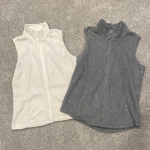 Set of 2 Fleece Vests